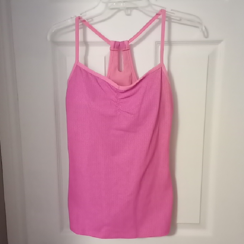 Pink Sleeveless Top